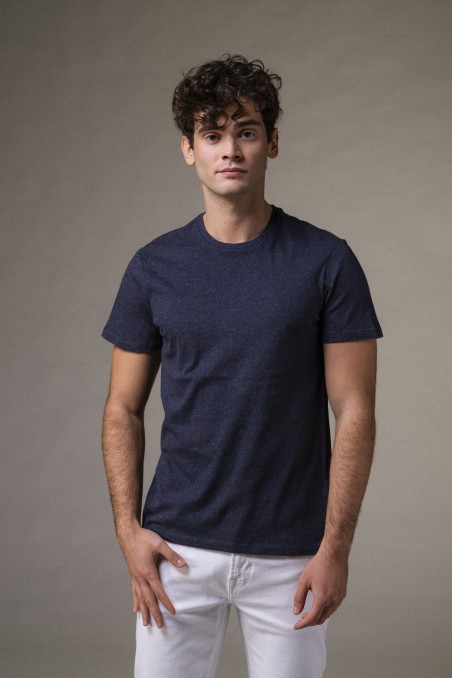 Majestic Filatures | T-shirt girocollo in Cotone Deluxe