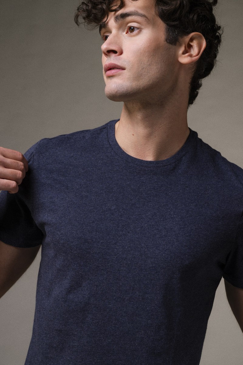 Majestic Filatures | T-shirt girocollo in Cotone Deluxe