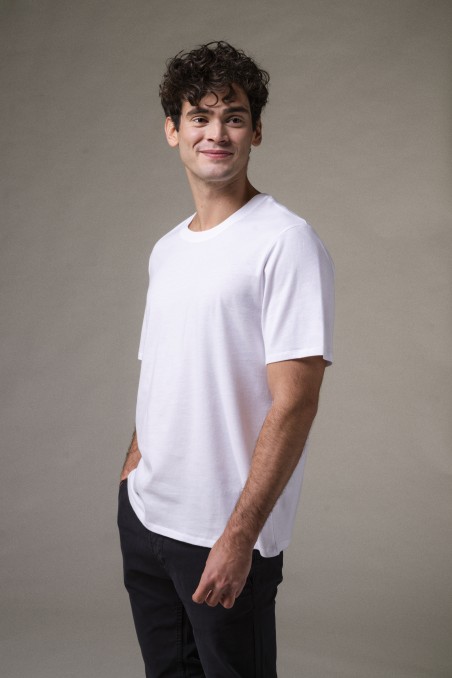 Majestic Filatures | T-shirt girocollo over in Cotone Deluxe