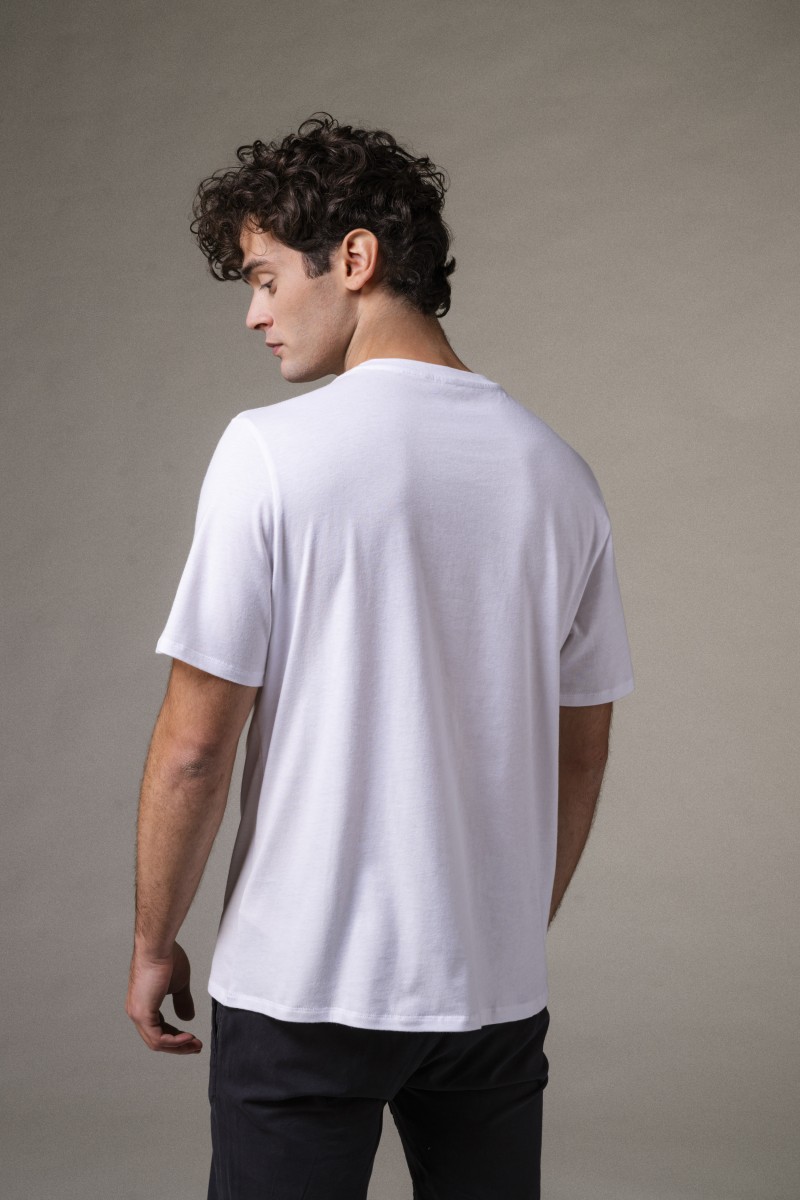 Majestic Filatures | T-shirt girocollo over in Cotone Deluxe