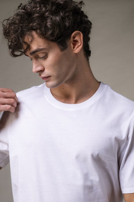 Majestic Filatures | T-shirt girocollo over in Cotone Deluxe