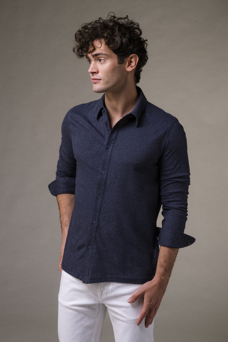 Majestic Filatures | Camicia in 100% cotone