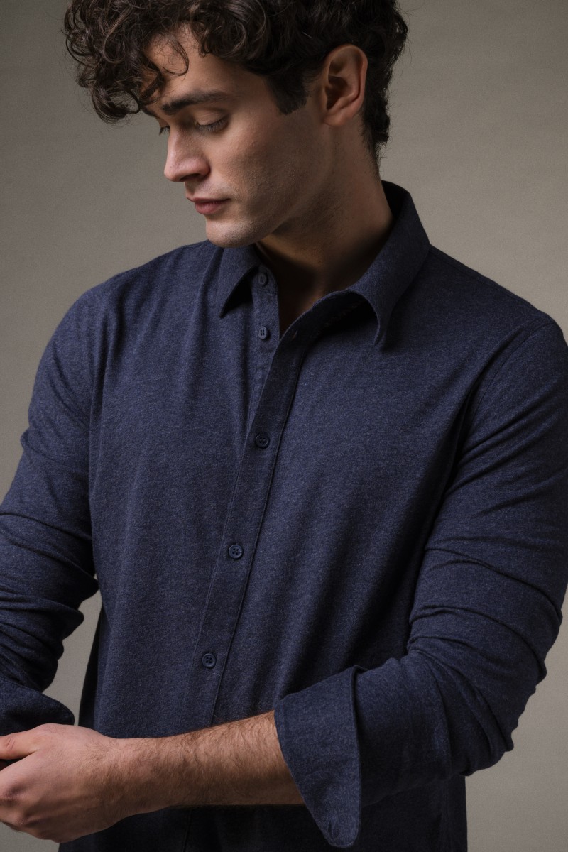 Majestic Filatures | Camicia in 100% cotone
