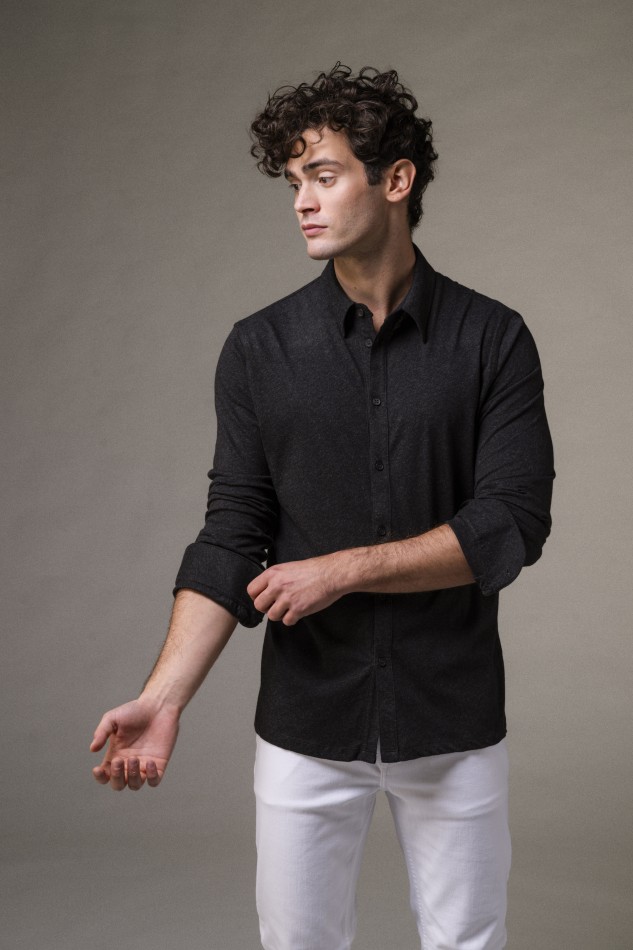 Majestic Filatures | Camicia in 100% cotone 2