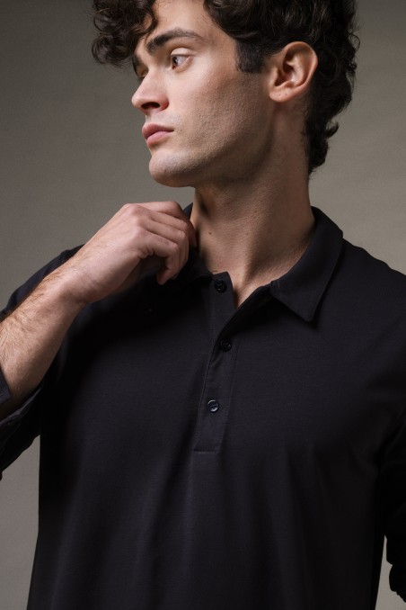 Majestic Filatures | Polo Maniche lunghe