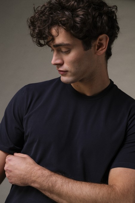 T-shirt girocollo slim