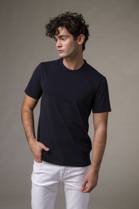 T-shirt girocollo slim