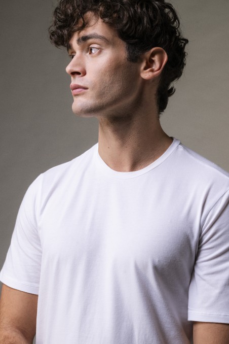 T-shirt girocollo slim