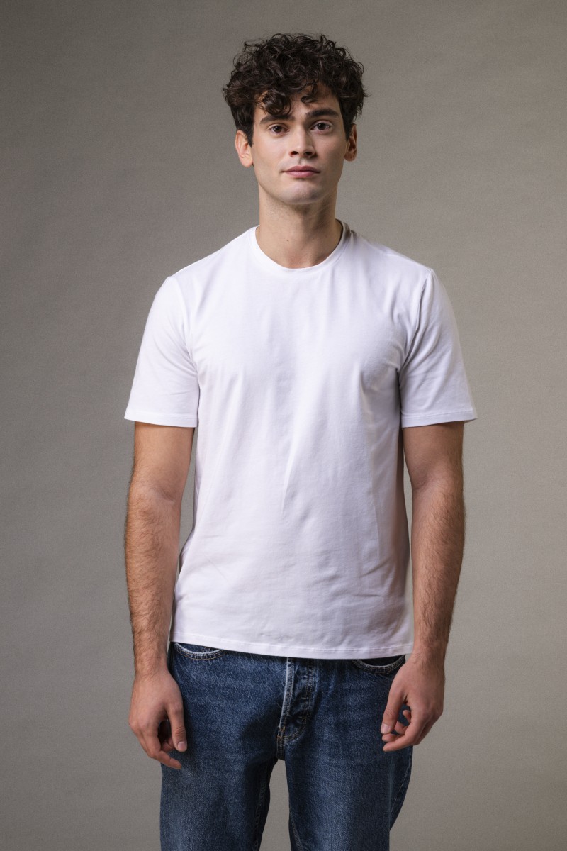 T-shirt girocollo slim