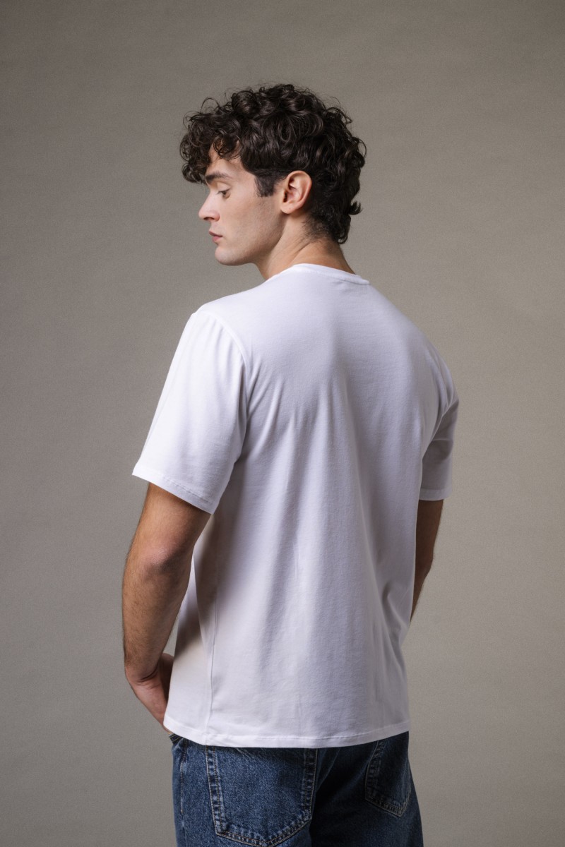 T-shirt girocollo slim