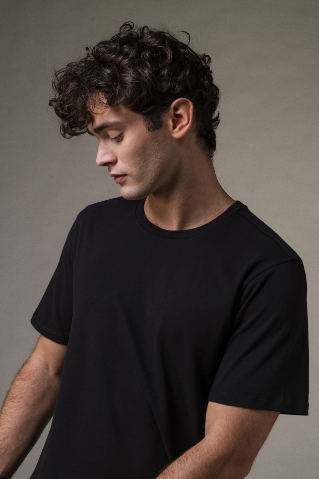 T-shirt girocollo in Cotone Deluxe 2