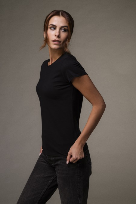 T-shirt basica in Cotone Deluxe