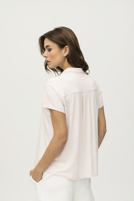 Majestic Filatures | Camicia a maniche corte in viscosa