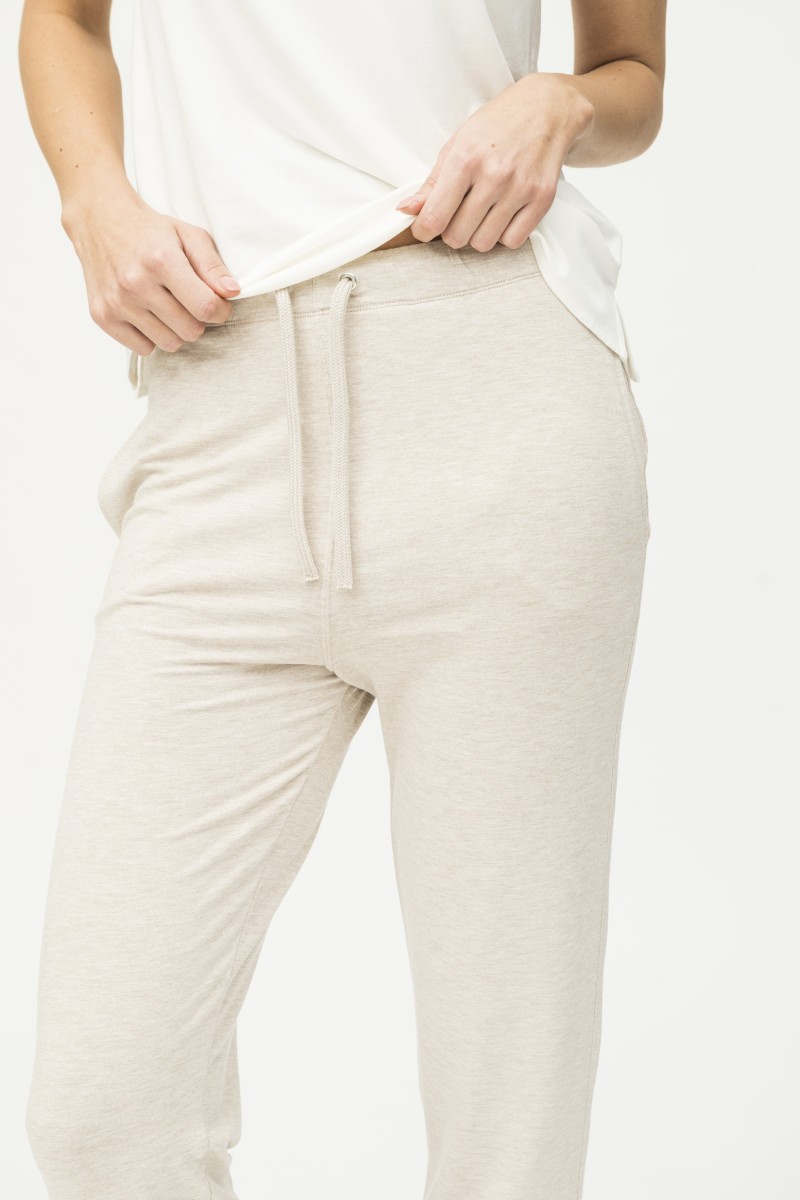 Majestic Filatures | Jogger con coulisse e risvolto