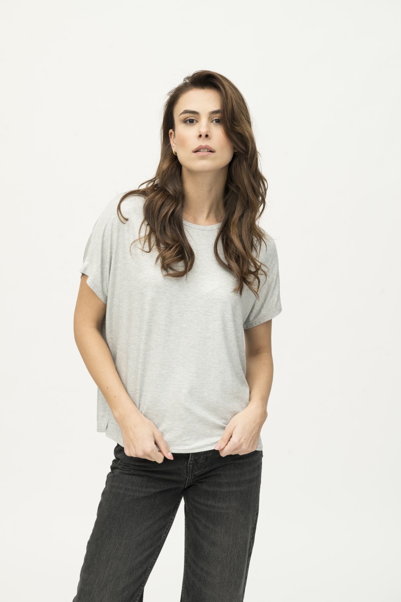 Majestic Filatures | T-shirt over in viscosa lurex