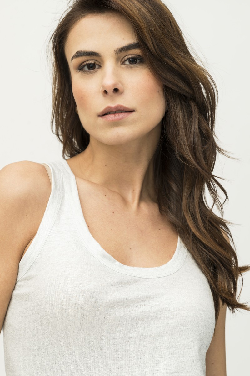 Majestic Filatures | Canotta in lino lurex