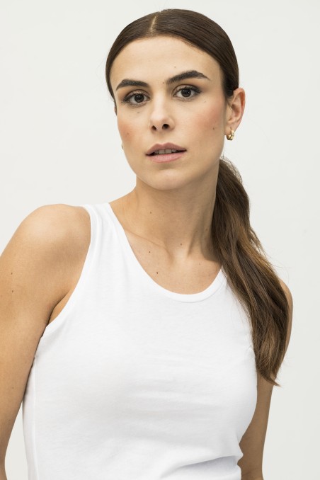 Majestic Filatures | Canotta in Cotone Silk Touch