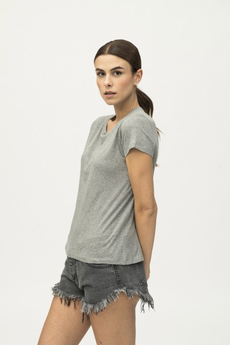 Majestic Filatures | T-shirt girocollo basica in Cotone Silk Touch