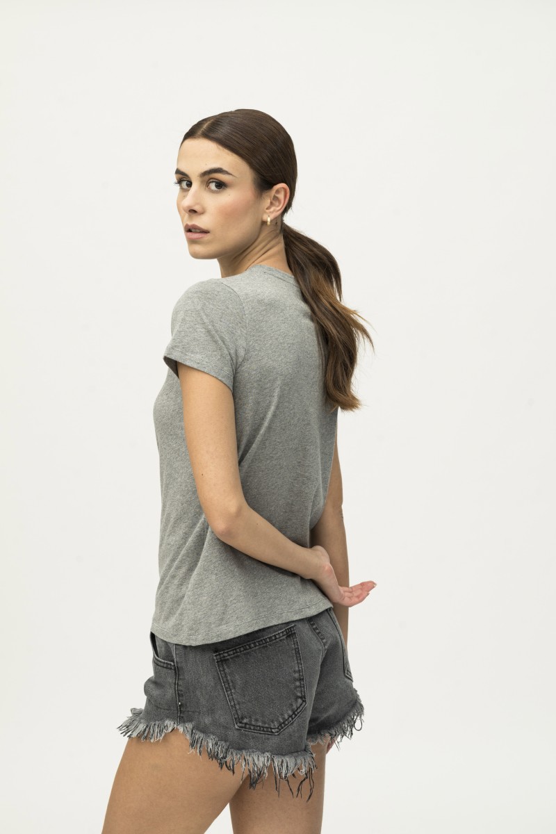 Majestic Filatures | T-shirt girocollo basica in Cotone Silk Touch