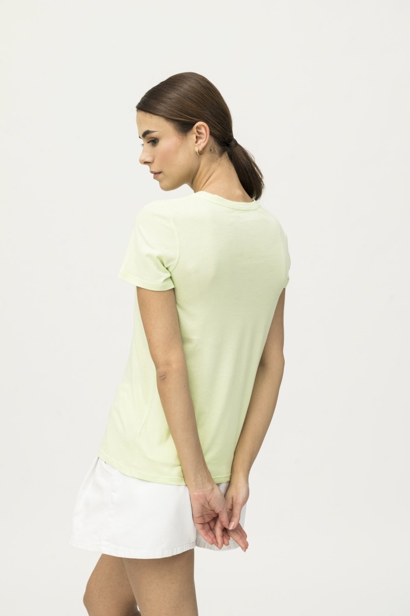 Majestic Filatures | T-shirt girocollo basica in Cotone Silk Touch