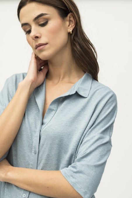 Majestic Filatures | Camicia in lino over