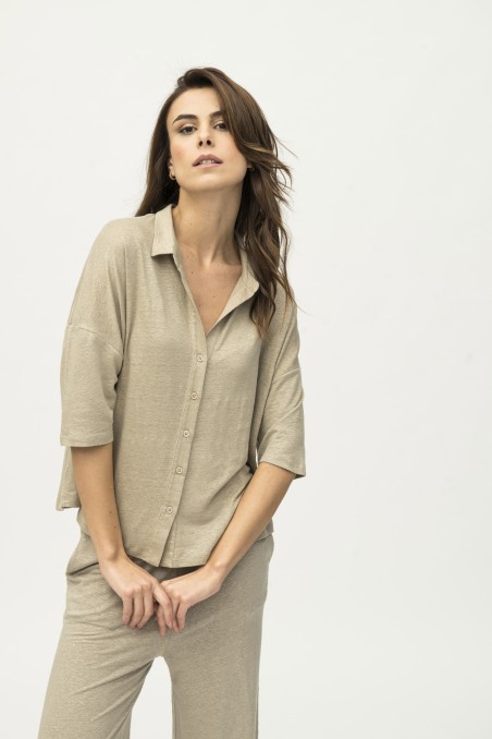 Majestic Filatures | Camicia in lino over
