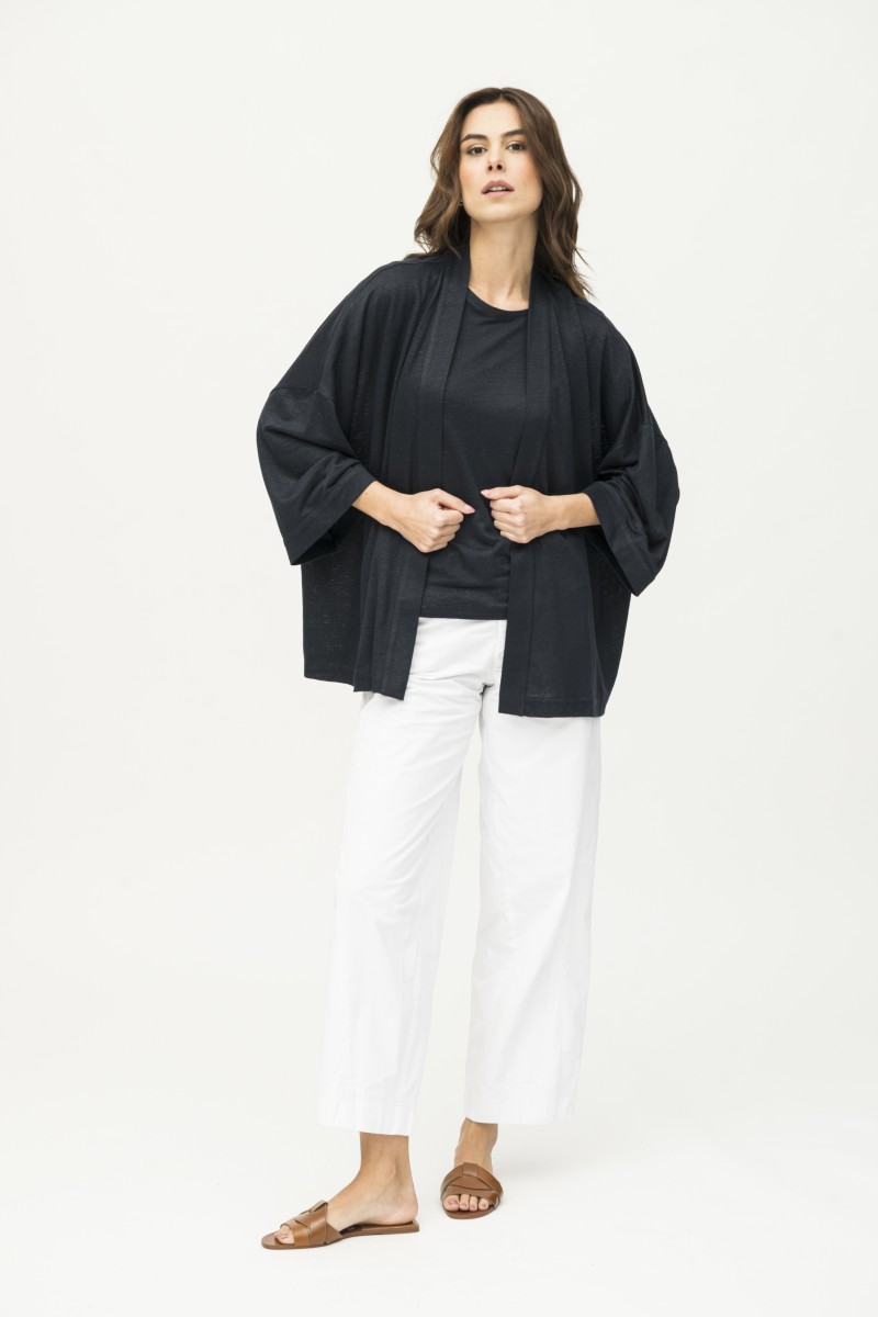 Majestic Filatures | Kimono over in lino