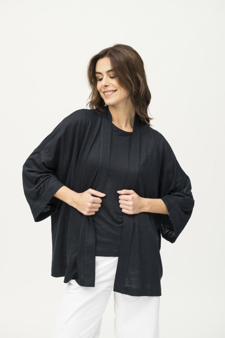 Majestic Filatures | Kimono over in lino