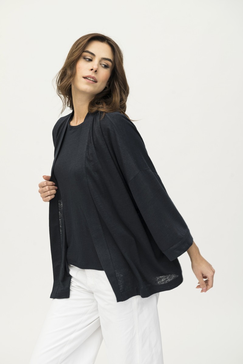 Majestic Filatures | Kimono over in lino