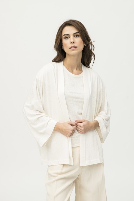 Majestic Filatures | Kimono over in lino