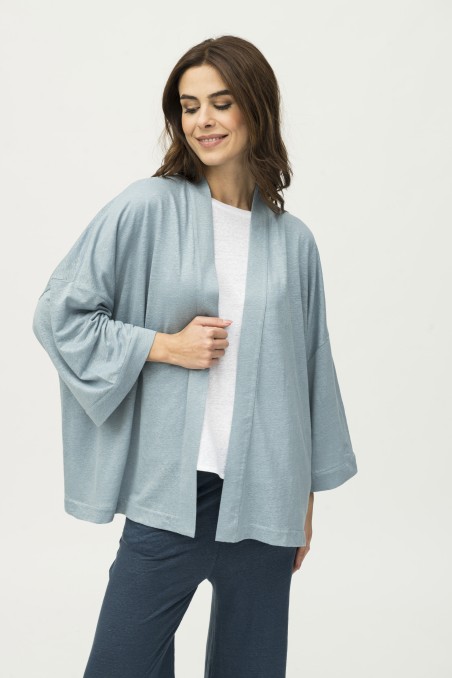 Majestic Filatures | Kimono over in lino