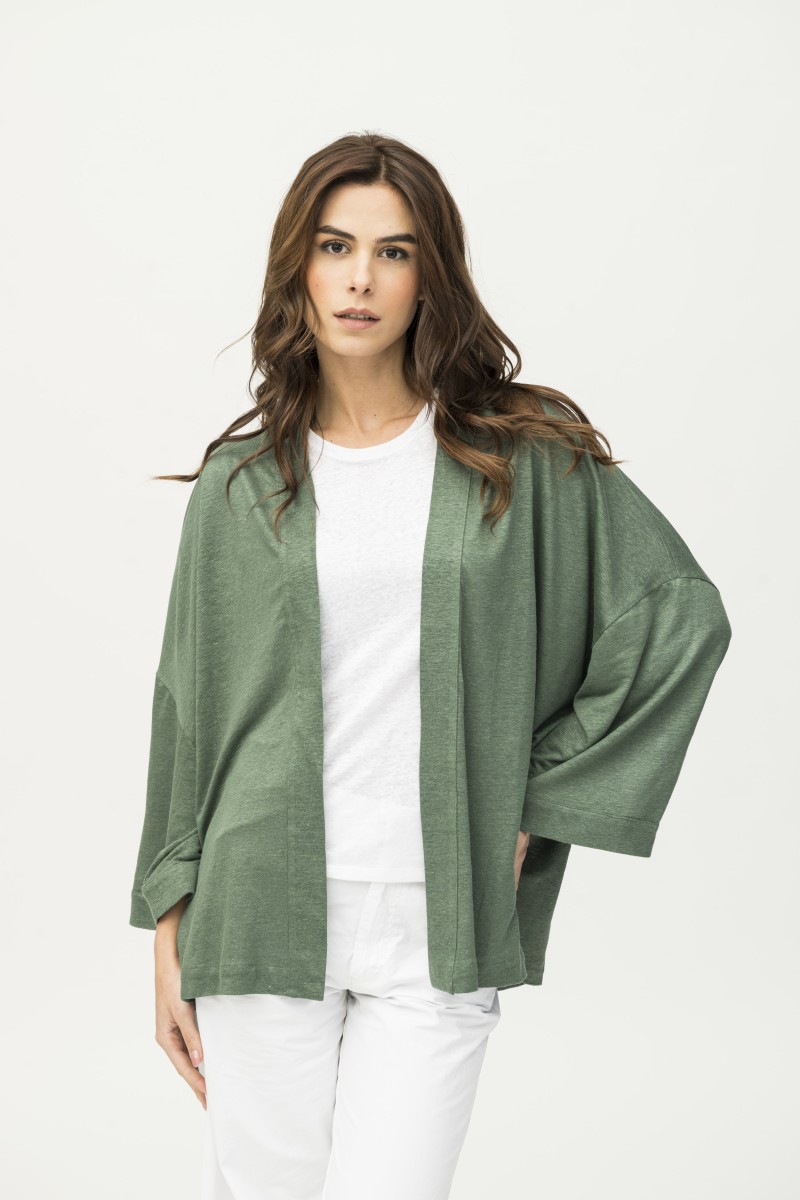 Majestic Filatures | Kimono over in lino
