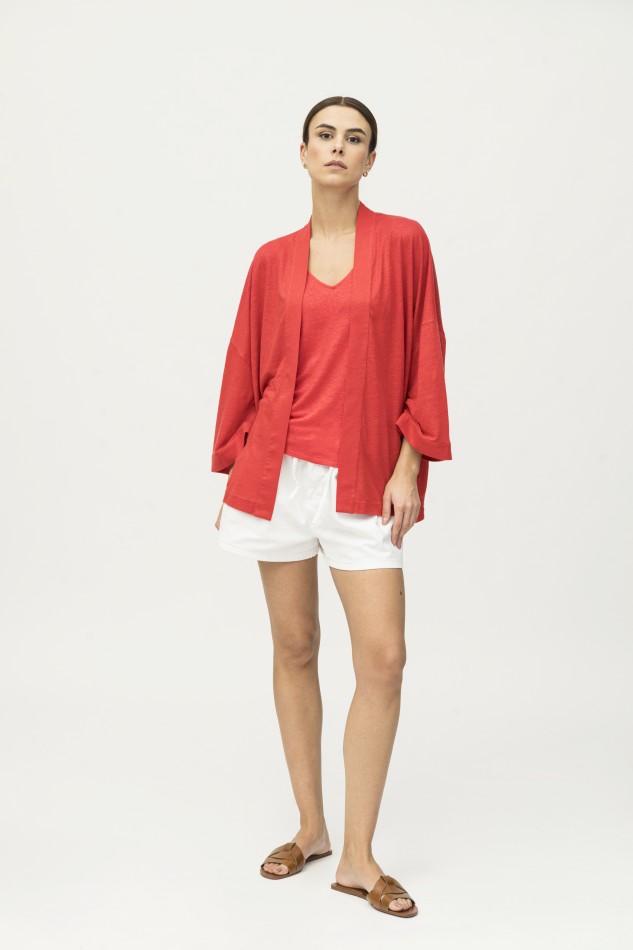 Majestic Filatures | Kimono over in lino 2