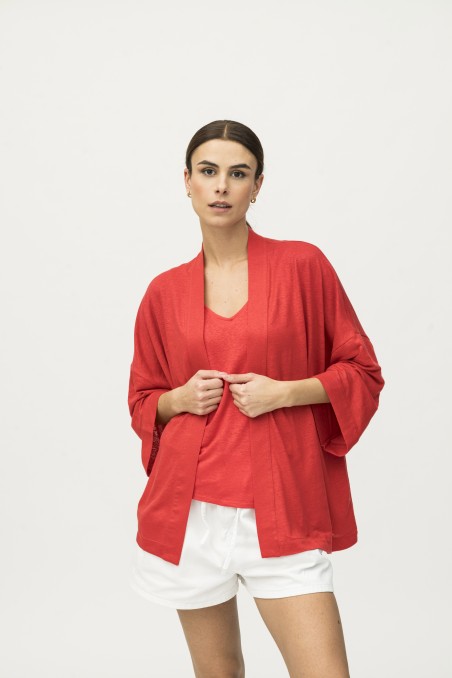 Majestic Filatures | Kimono over in lino