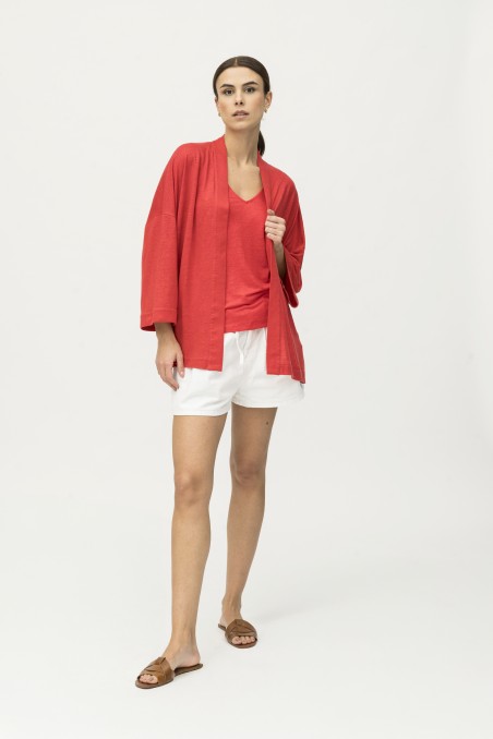 Majestic Filatures | Kimono over in lino