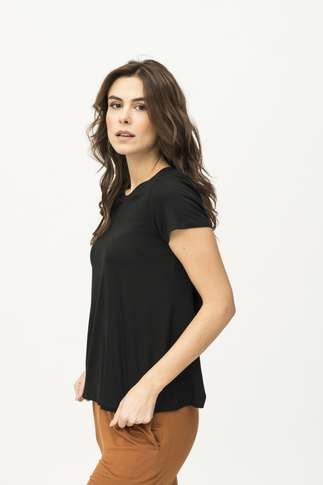 Majestic Filatures | T-shirt a maniche corte con pinces sul retro 2