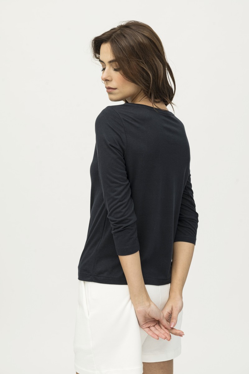 Majestic Filatures | T-shirt scollo a barca in lyocell
