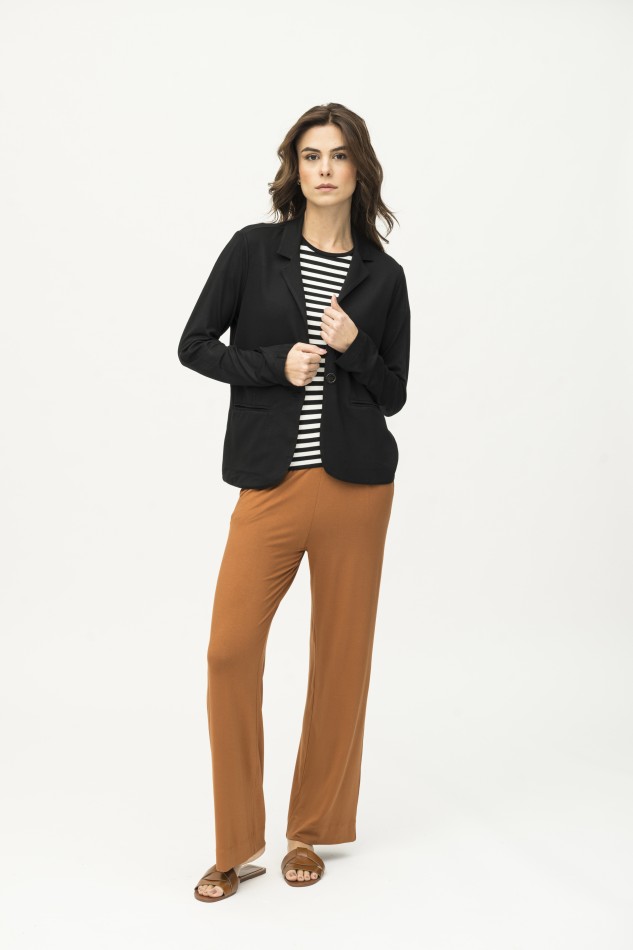 Majestic Filatures| Giacca in viscosa taglio maschile