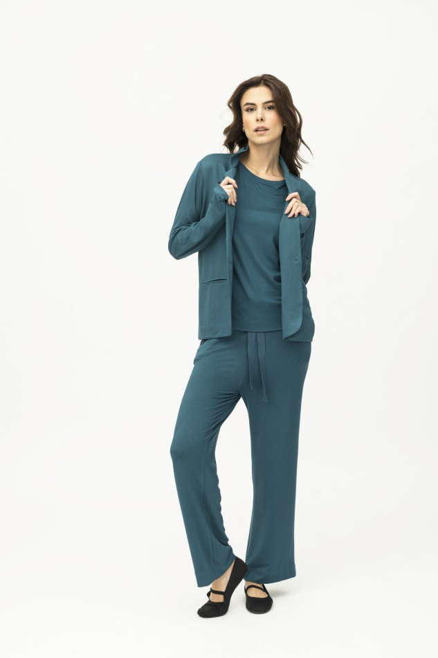 Majestic Filatures| Giacca in viscosa taglio maschile 2