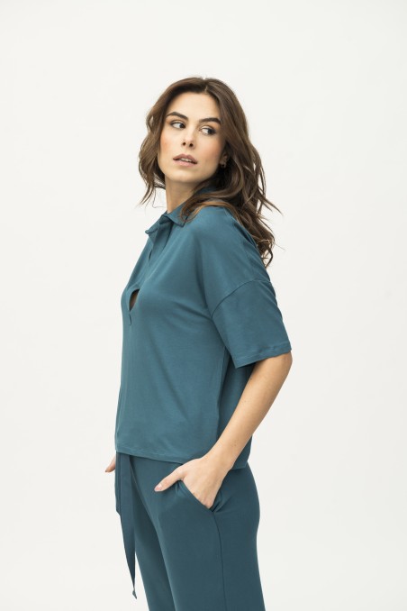 Majestic Filatures| Polo a manica corta over