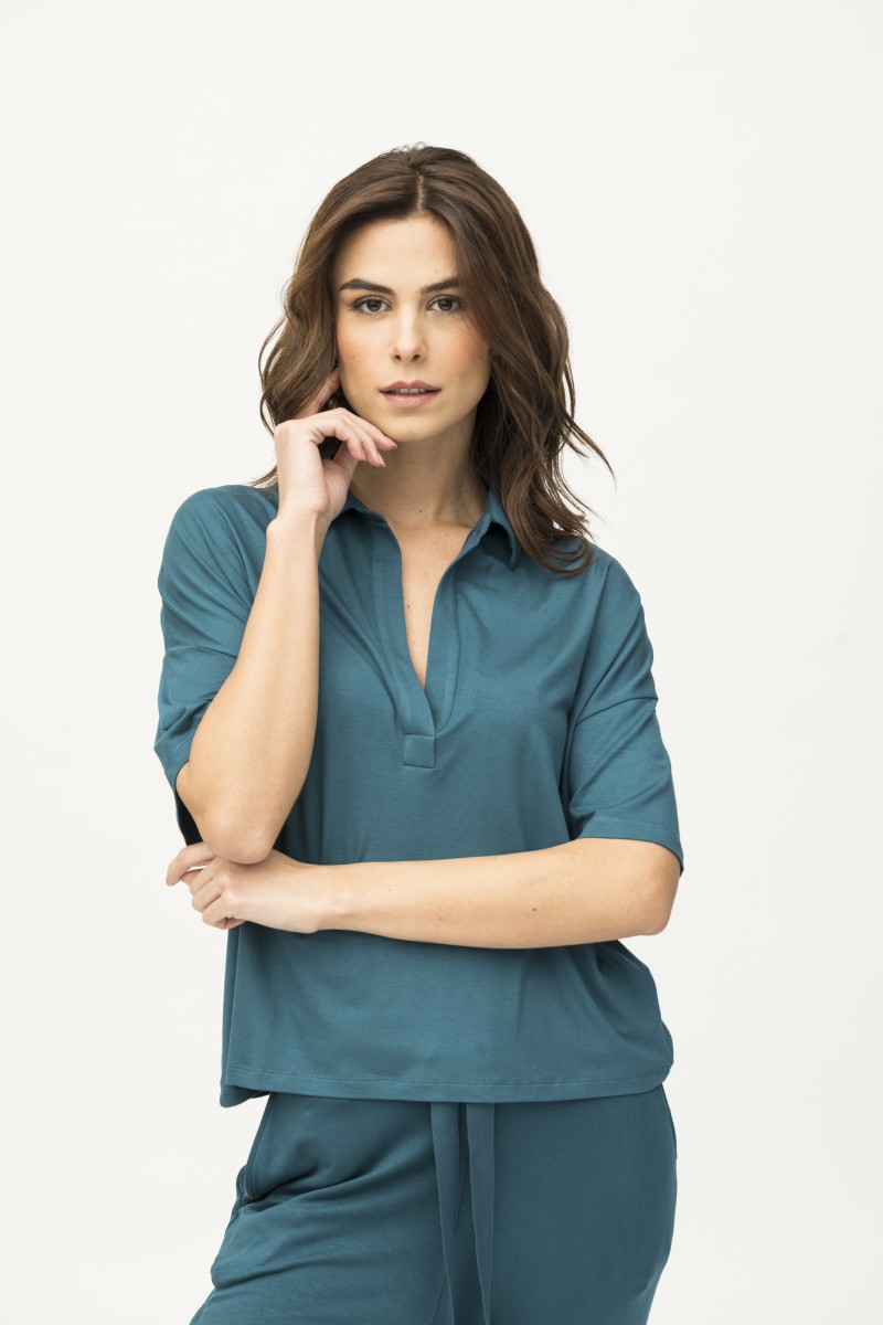 Majestic Filatures| Polo a manica corta over