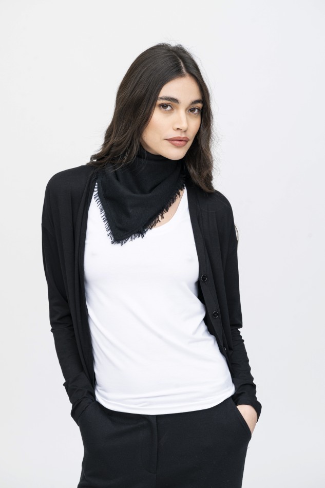 Majestic Filatures | Cardigan in viscosa over 2