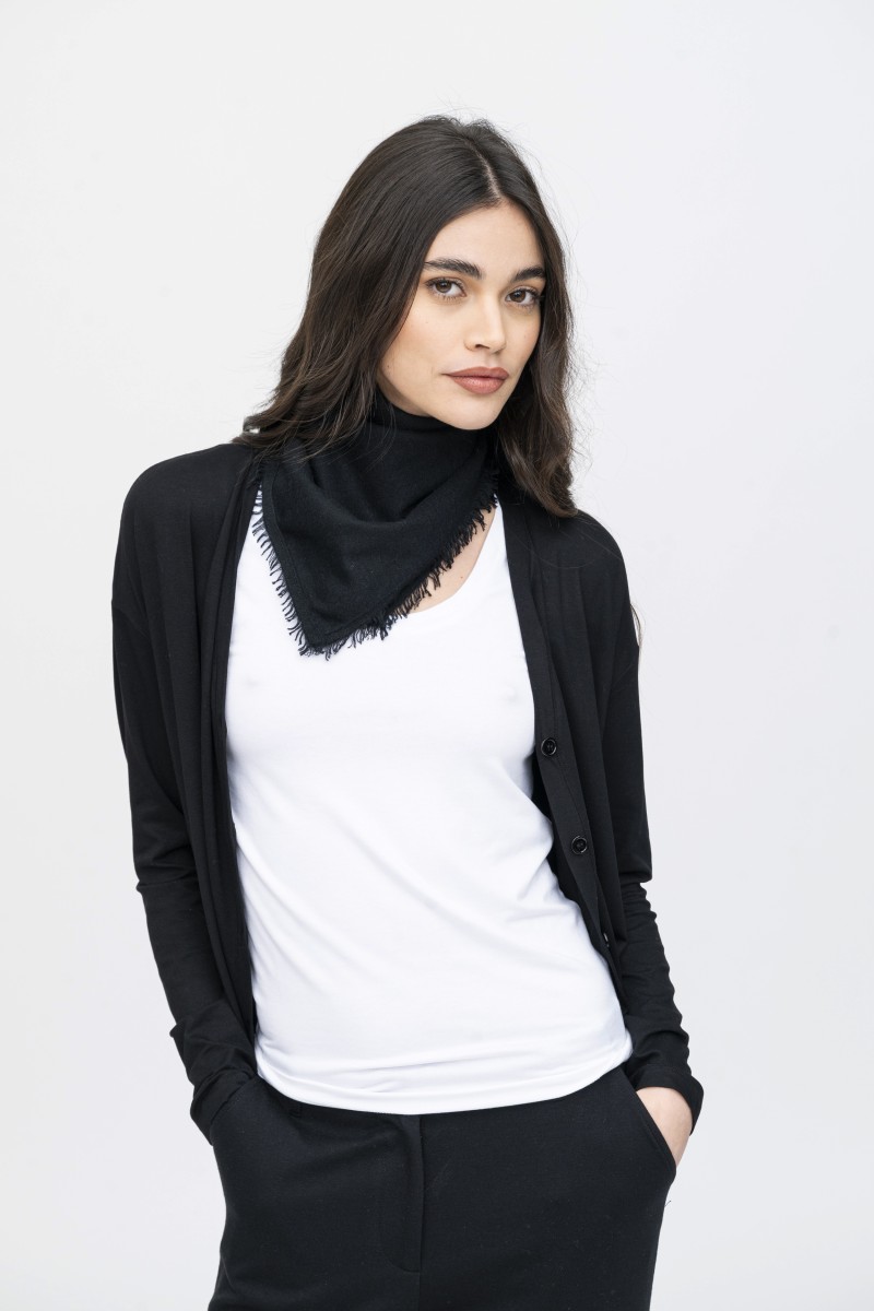 Majestic Filatures | Cardigan in viscosa over