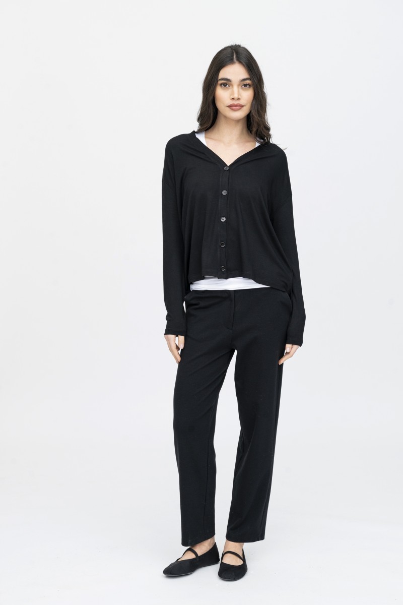 Majestic Filatures | Cardigan in viscosa over