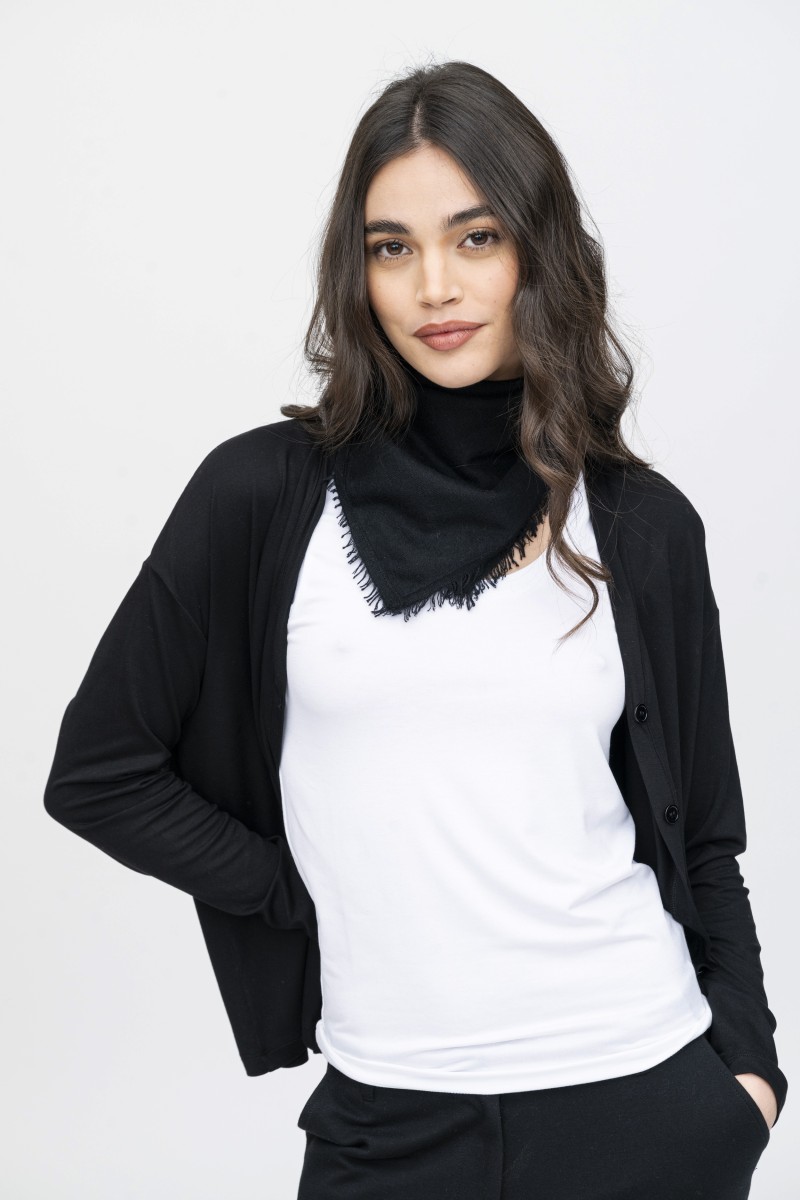 Majestic Filatures | Cardigan in viscosa over