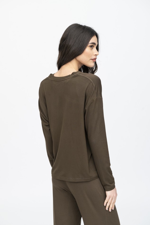 Majestic Filatures | Cardigan in viscosa over 2