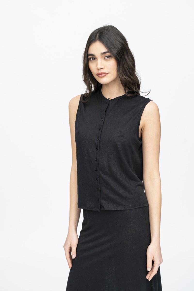 Majestic Filatures | Gilet in lino