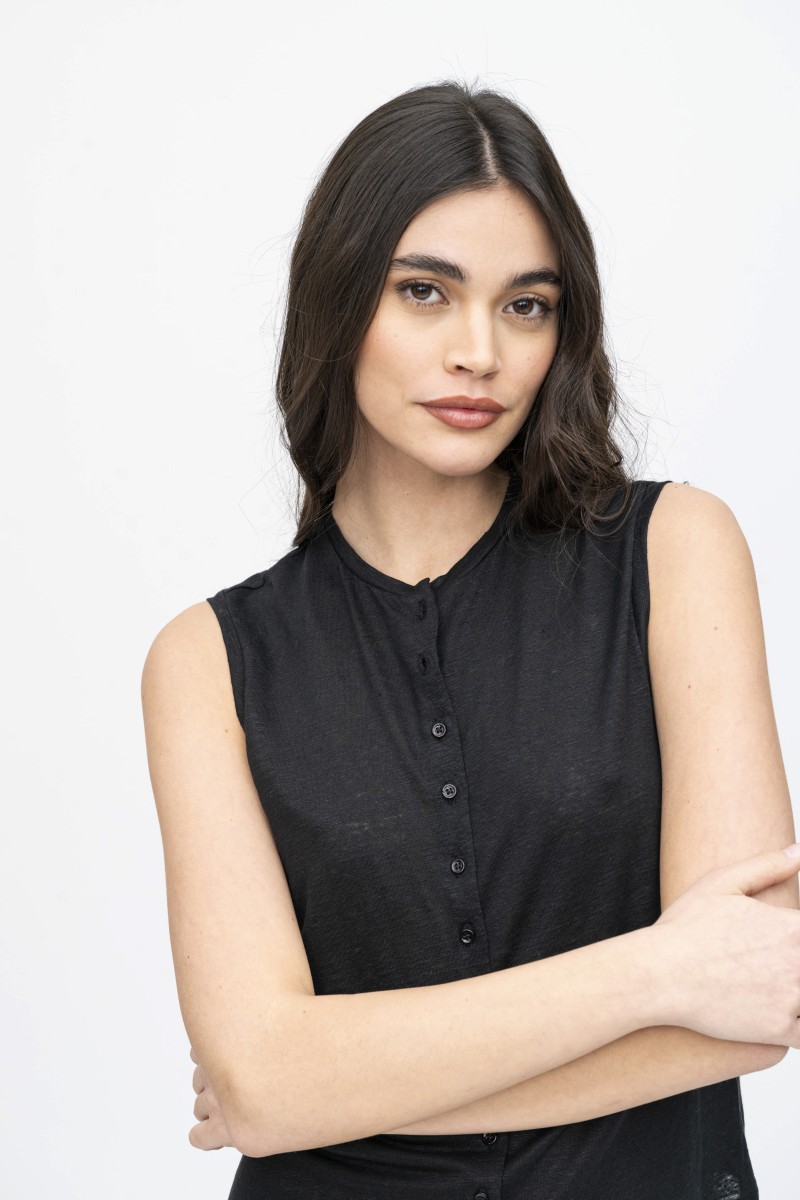 Majestic Filatures | Gilet in lino