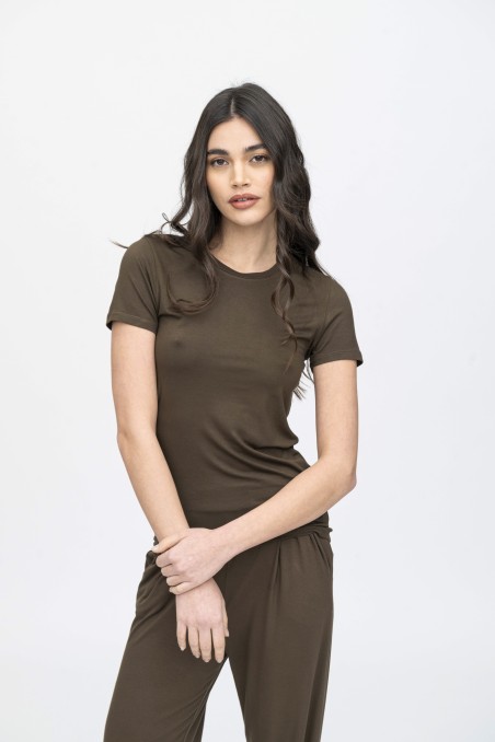 Majestic Filatures | T-shirt slim in viscosa