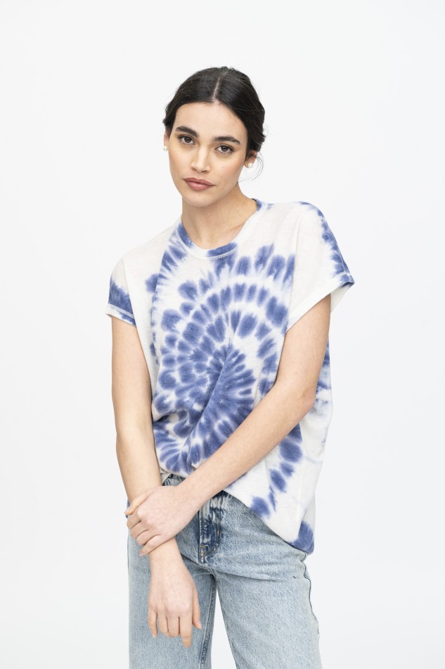 Majestic Filatures |T-shirt manica corta Tye Dye